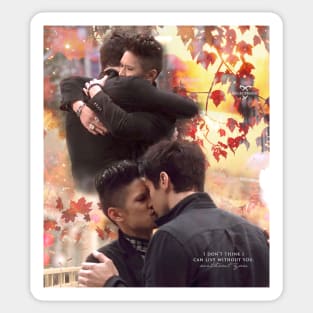 Malec Autumn Sticker